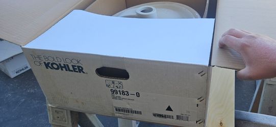 Two Kohler Vox Oval Vessel Sinks 