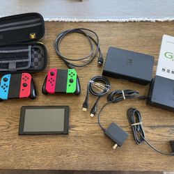 Nintendo Switch Bundle – Extra Controllers + TWO Docks
