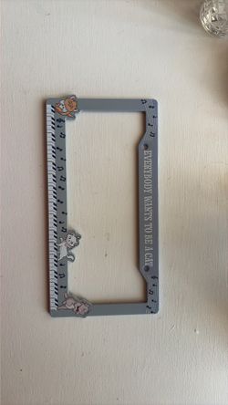 Aristocats license plate, cover