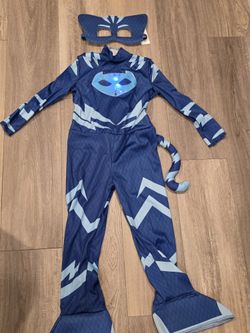 PJ Mask Costumes: Catboy- Size 3T-4T, Owlette Adult Size Small 4-6 , Gecko Adult Size L-XL