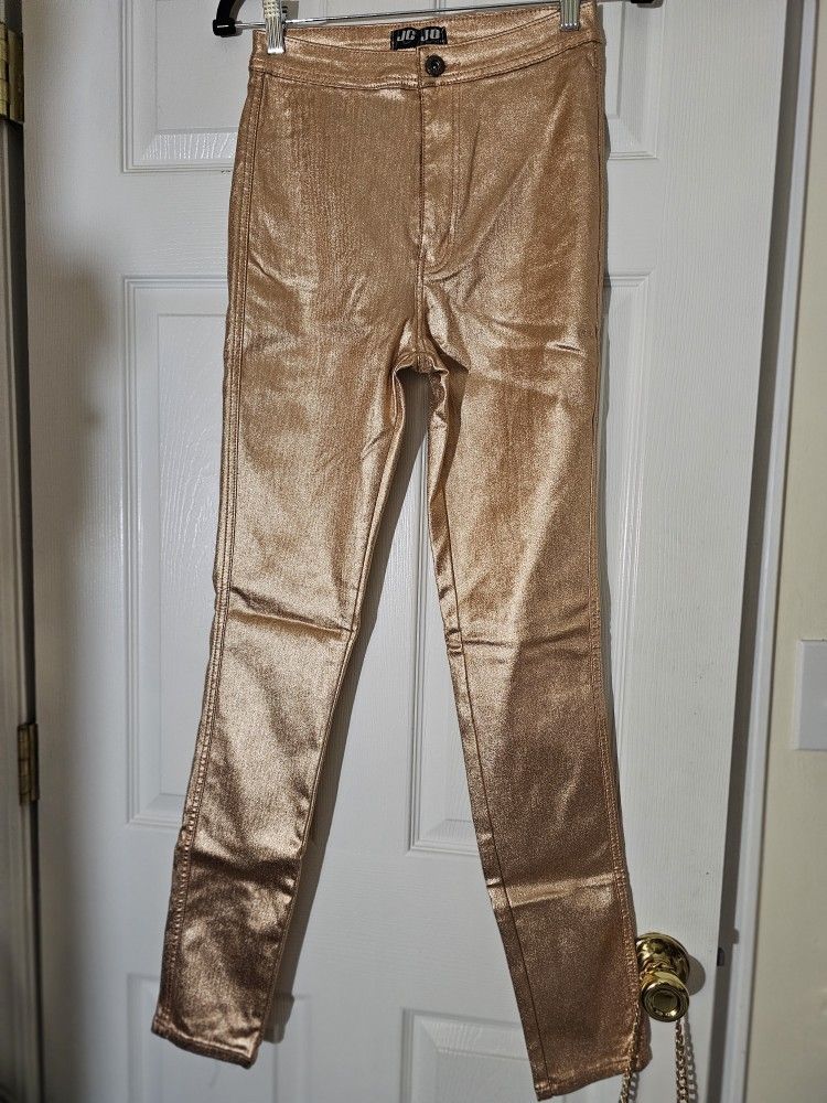 Metallic Pants