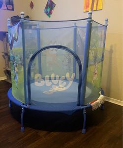 Bluey trampoline