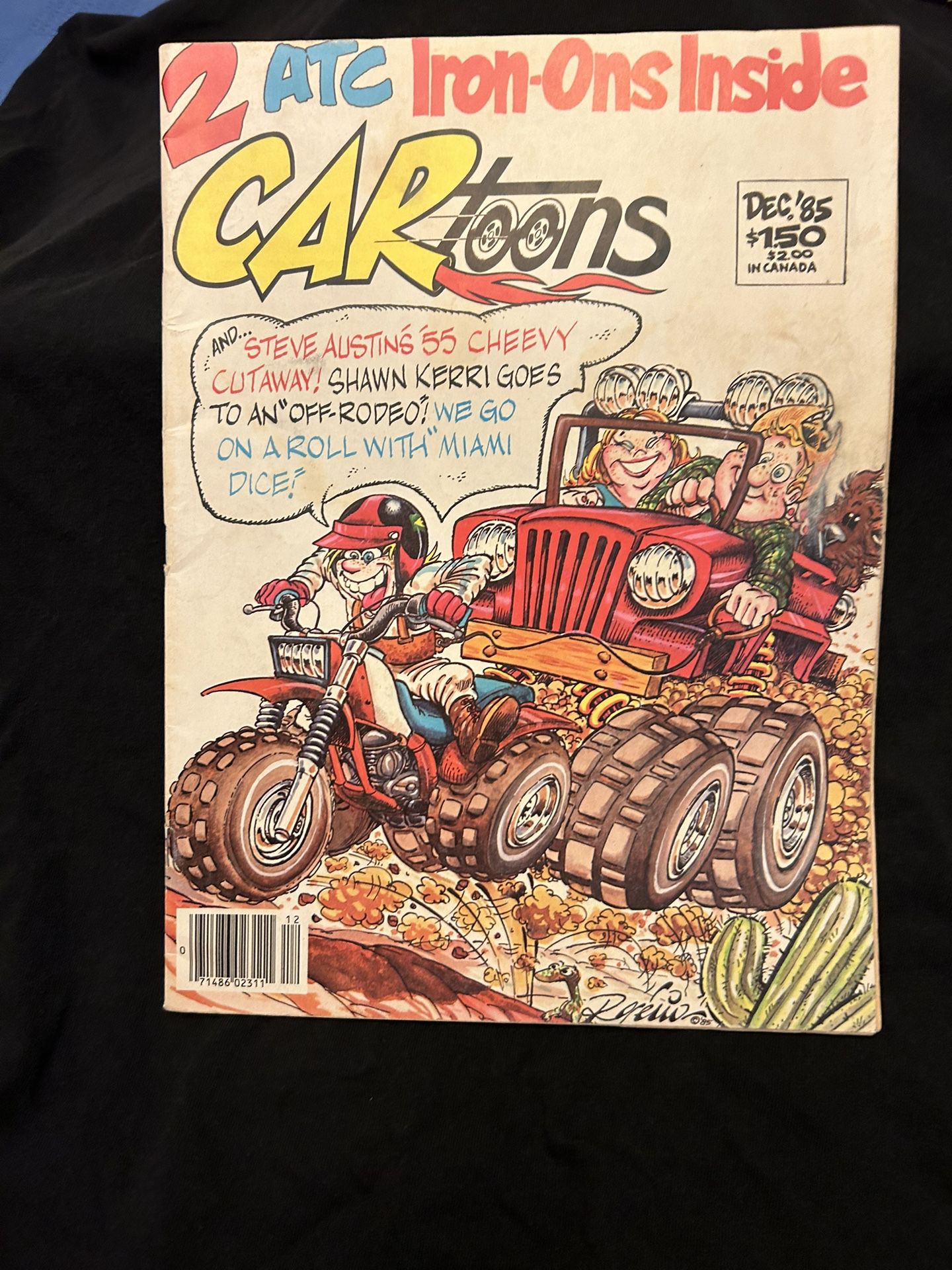 Cartoons Magazine - December 1985