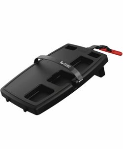 STUPID Car Tray: Ultimate Car Accessory and Portable Tray - Includes 2 12" Elastic Cargo Straps and Quick-Release Seat Anchor - TPV Grippy Ring and Fe