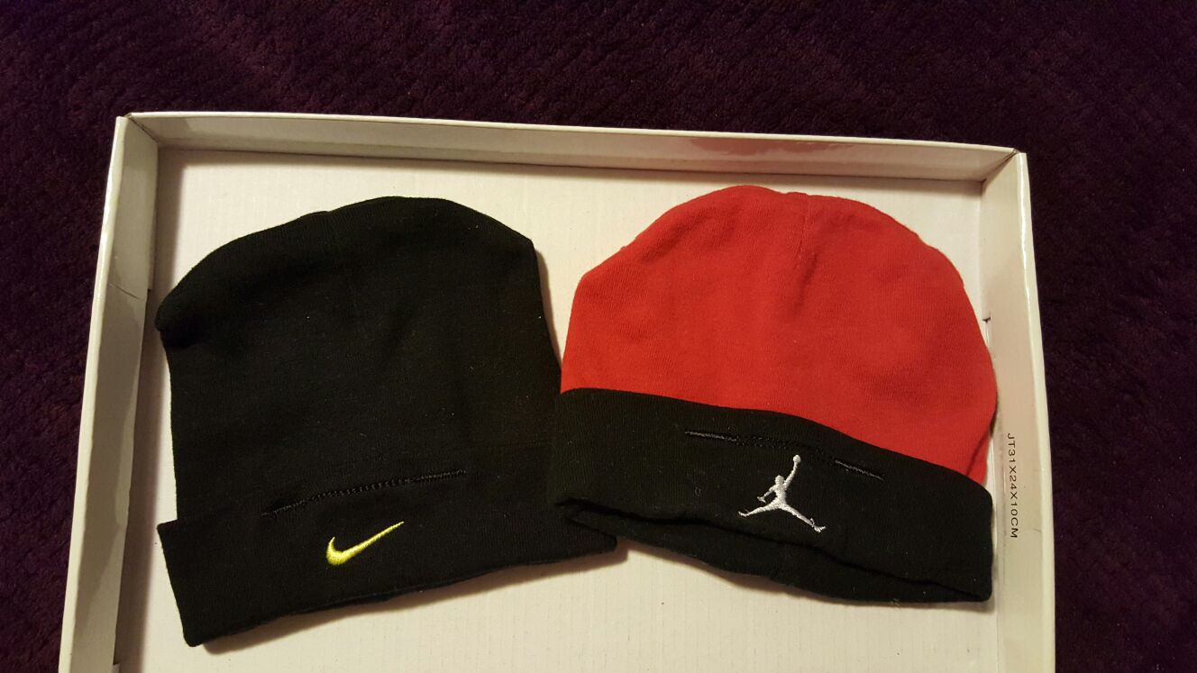 New 0-6 Month Nike hats
