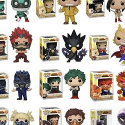 My Hero Academia Funko Pops 