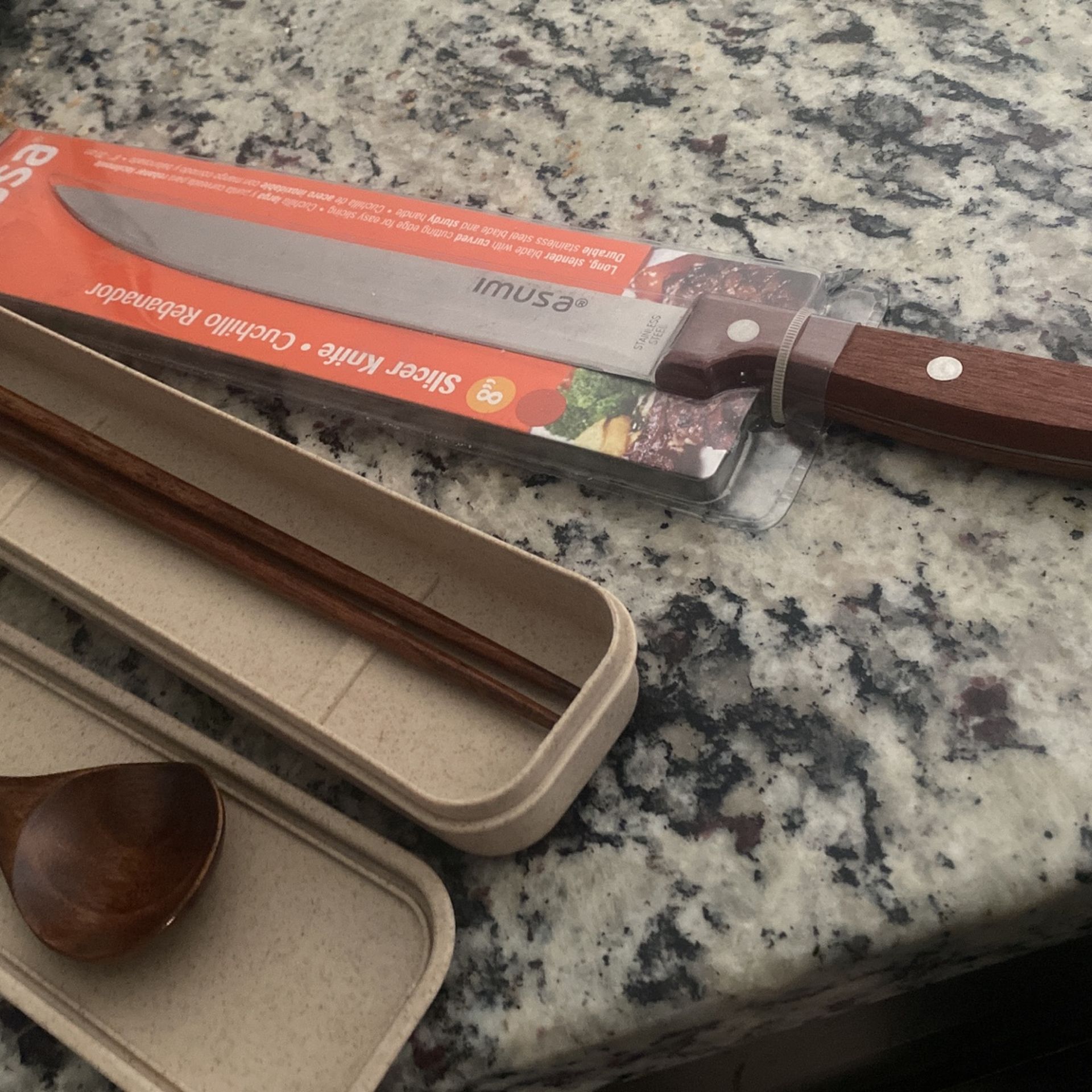 Food Utensils (Chopsticks, Spoon And Knife)