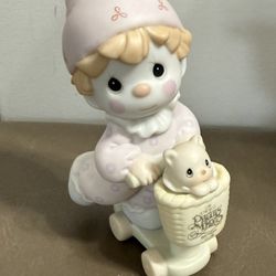 Precious Moments Clown Scooter