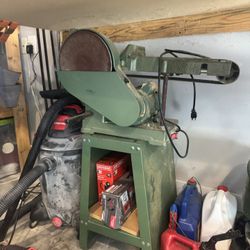 Grizzly Sanding Belt With stand 