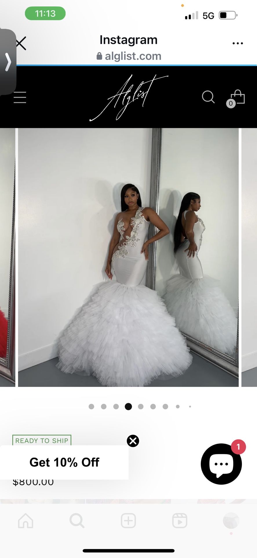 White Prom Dress