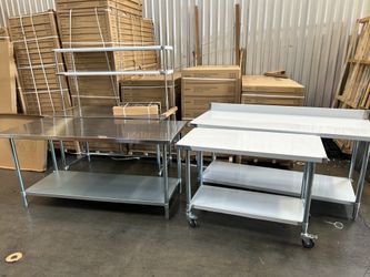 Stainless Steel Sorting & Packing Table