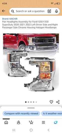 Headlights Assembly for Ford F250