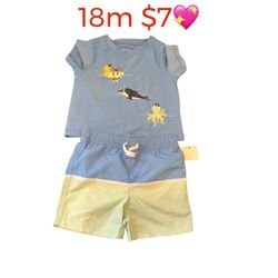 FIRST IMPRESSIONS SWIMMING SET BABY BOY NEW SIZE 18M 💖💖💖FIRM PRICE 7