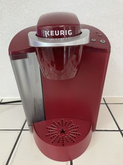 keurig k45 elite brewing system, red