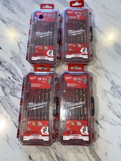 Milwaukee SHOCKWAVE Impact Duty Titanium Drill Bit Set (15-Piece)
