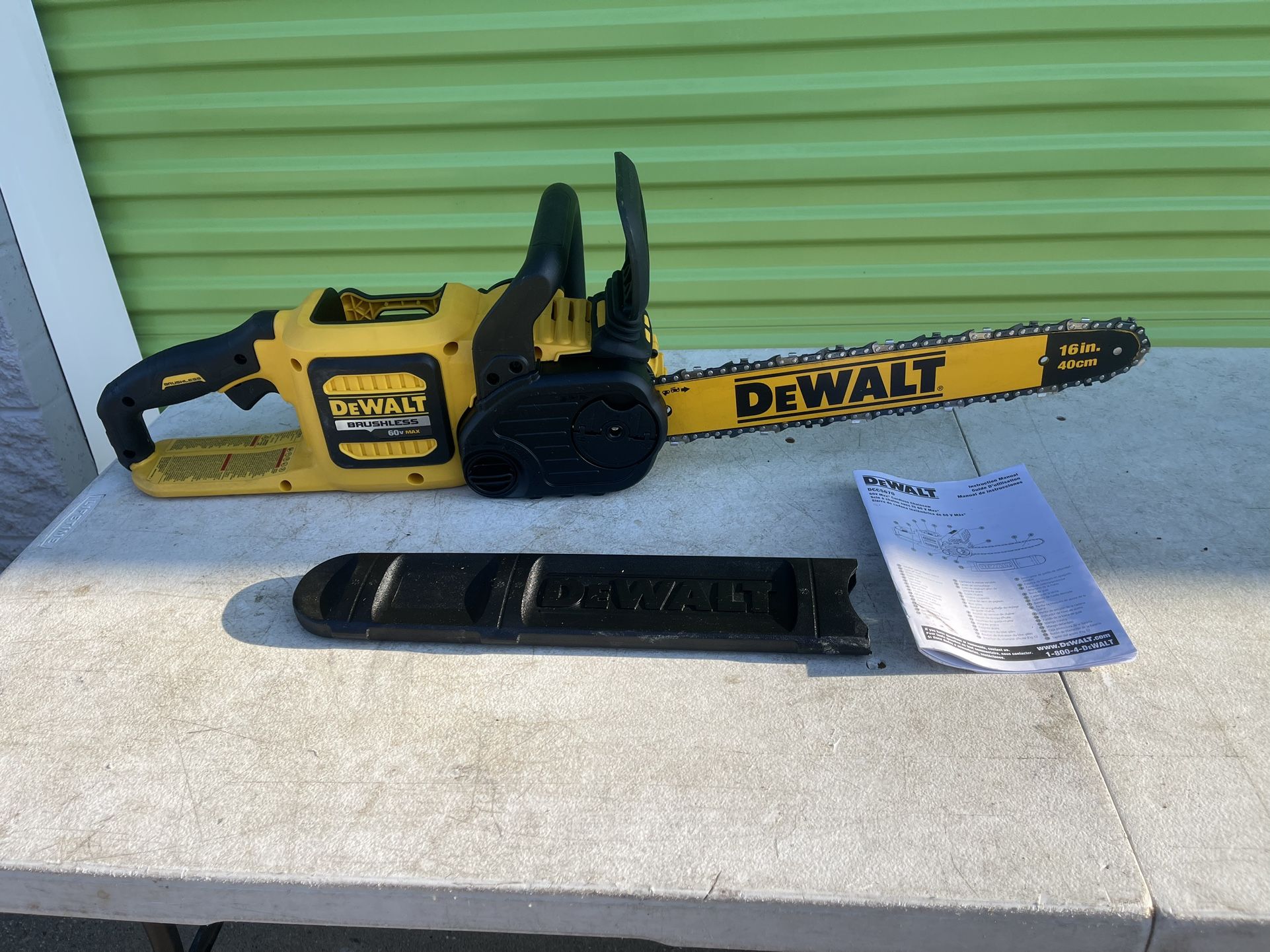 Dewalt 60V Chain Saw