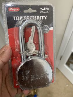 Security pad lock