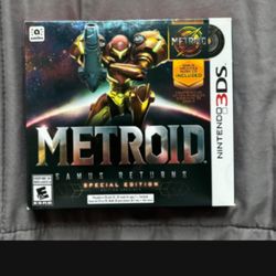 Metroid Samus Returns 3d Special Edition Nintendo 3ds