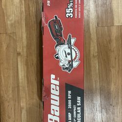 BAUER 5.8 Amp 4-1/2 in. Compact Circular Saw  