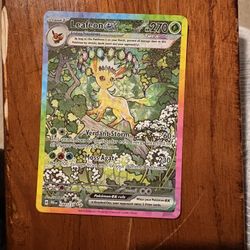Pokémon Leafeon Ex