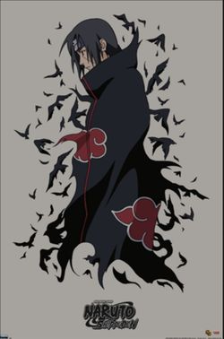Brand New Naruto Shippuden - Itachi Crows Wall Poster Trends International
