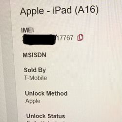 Unlocked iPad 11th Gen - Silver