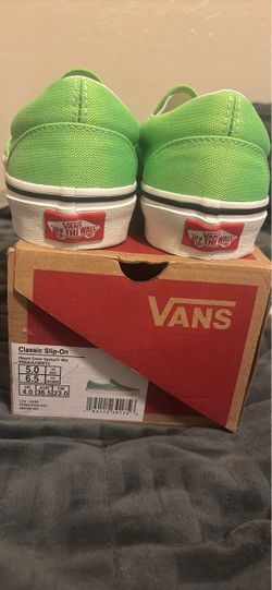 Classic Neon SlipOn Vans