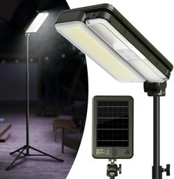 Outdoor Solar Camping Lights - 2 Heads new