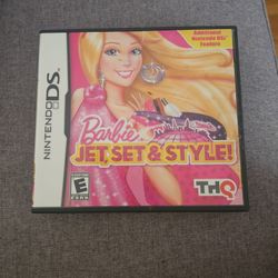 Nintendo do DS Barbie Jet, Set& Style