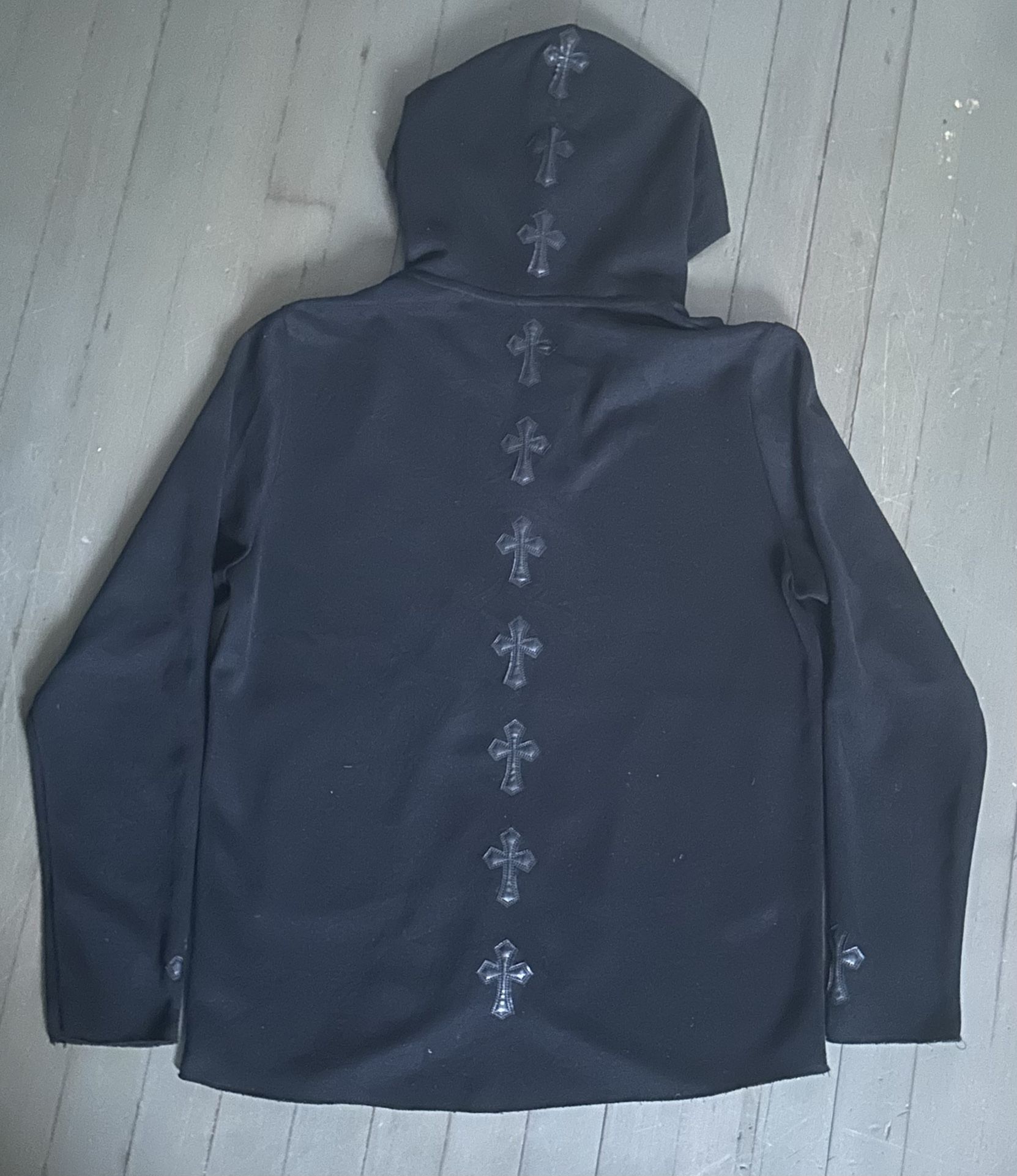 Chrome Heart Zip Up Hoodie Large