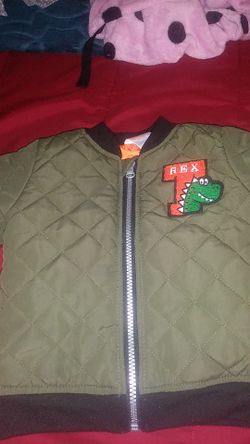 Boys t rex jacket