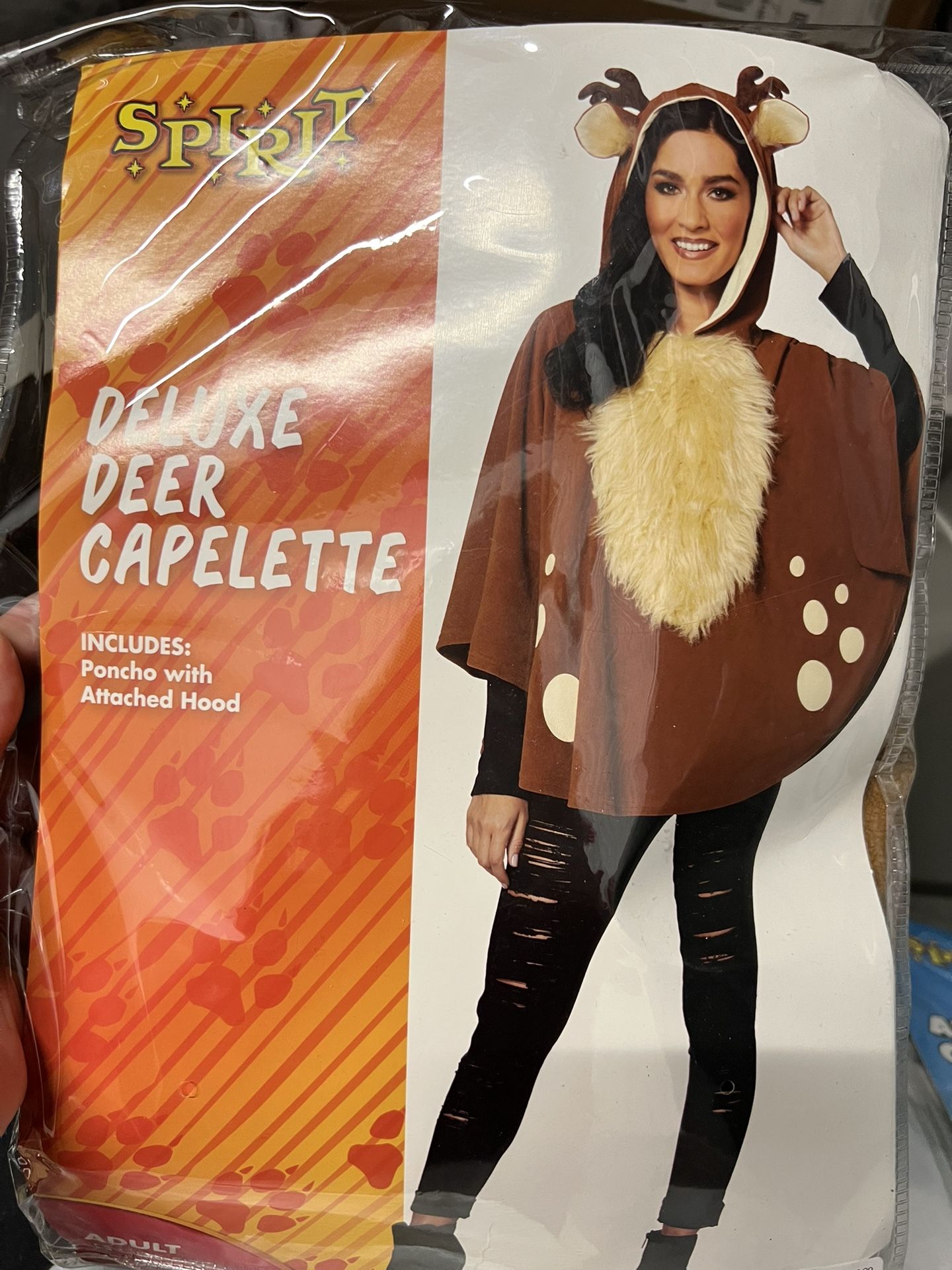 Deer Capalette Pancho costume