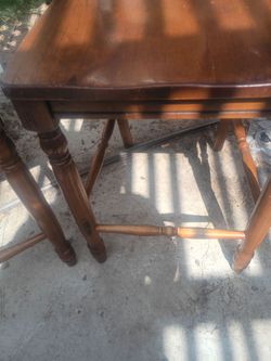 Solid oak chairs set of 6