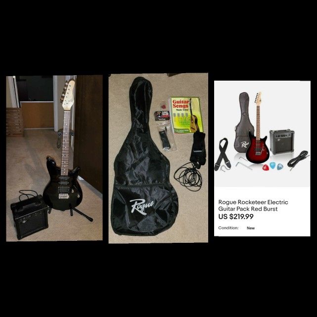 Youth Electric Guitar & Toys