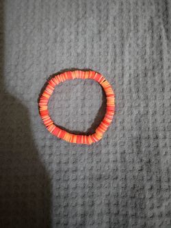 Clay Disc Bead Stretch Bracelet