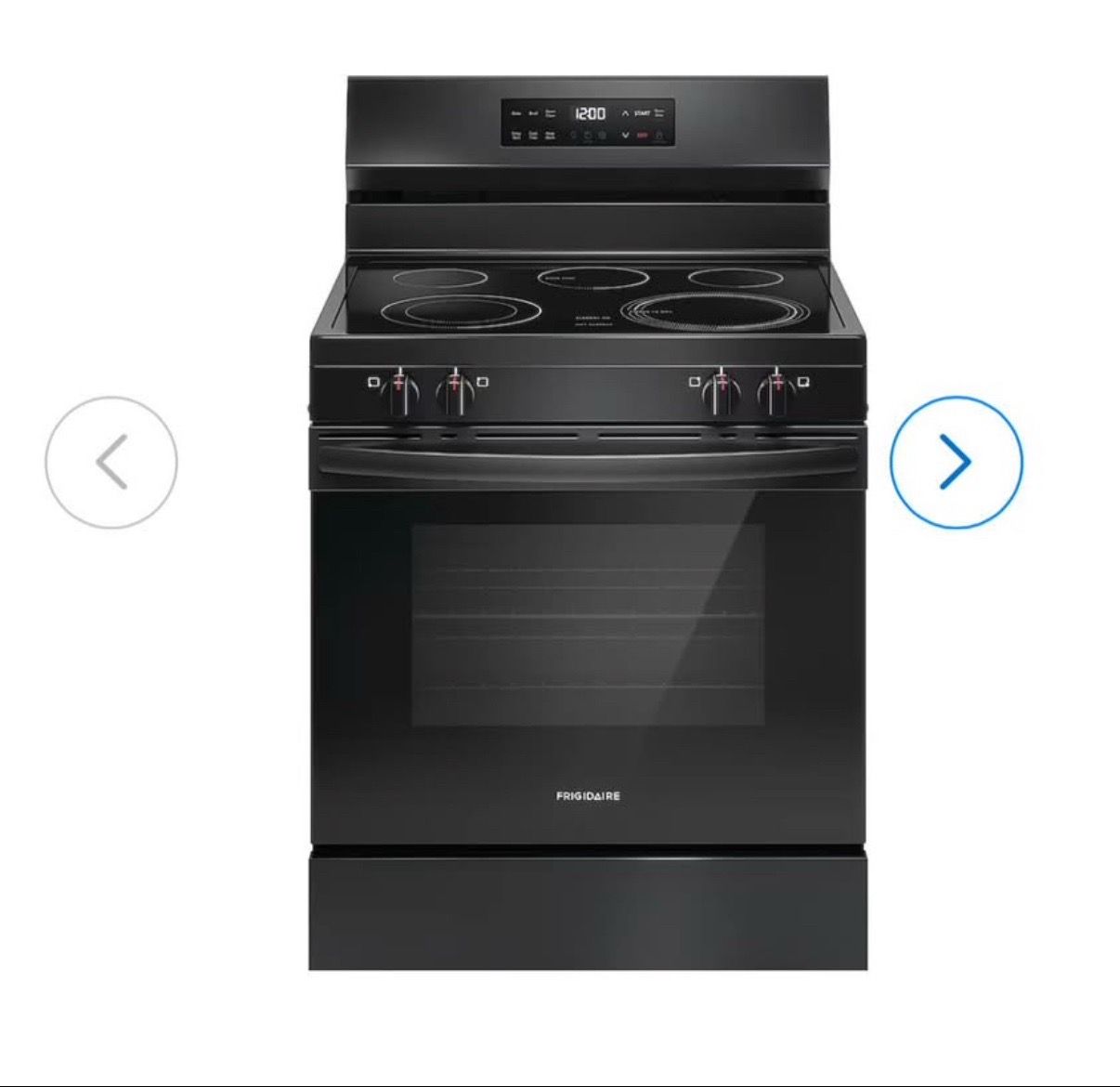 Frigidaire Black Electric Range Stove for Sale in Sacramento, CA - OfferUp