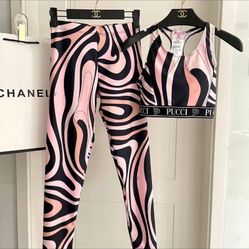 Emilio Pucci Signature Swirl Athleisure Set