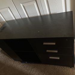 Entertainment Center Office Desk With Lock N Key 