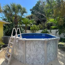 Above Ground Pools With Installation!!