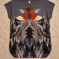 Grey & Red Phoenix 