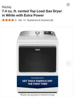 Brand New Maytag Washer/Dryer