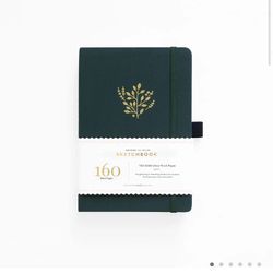 Archer & Olive A5 Deep Green Dot Grid Notebook