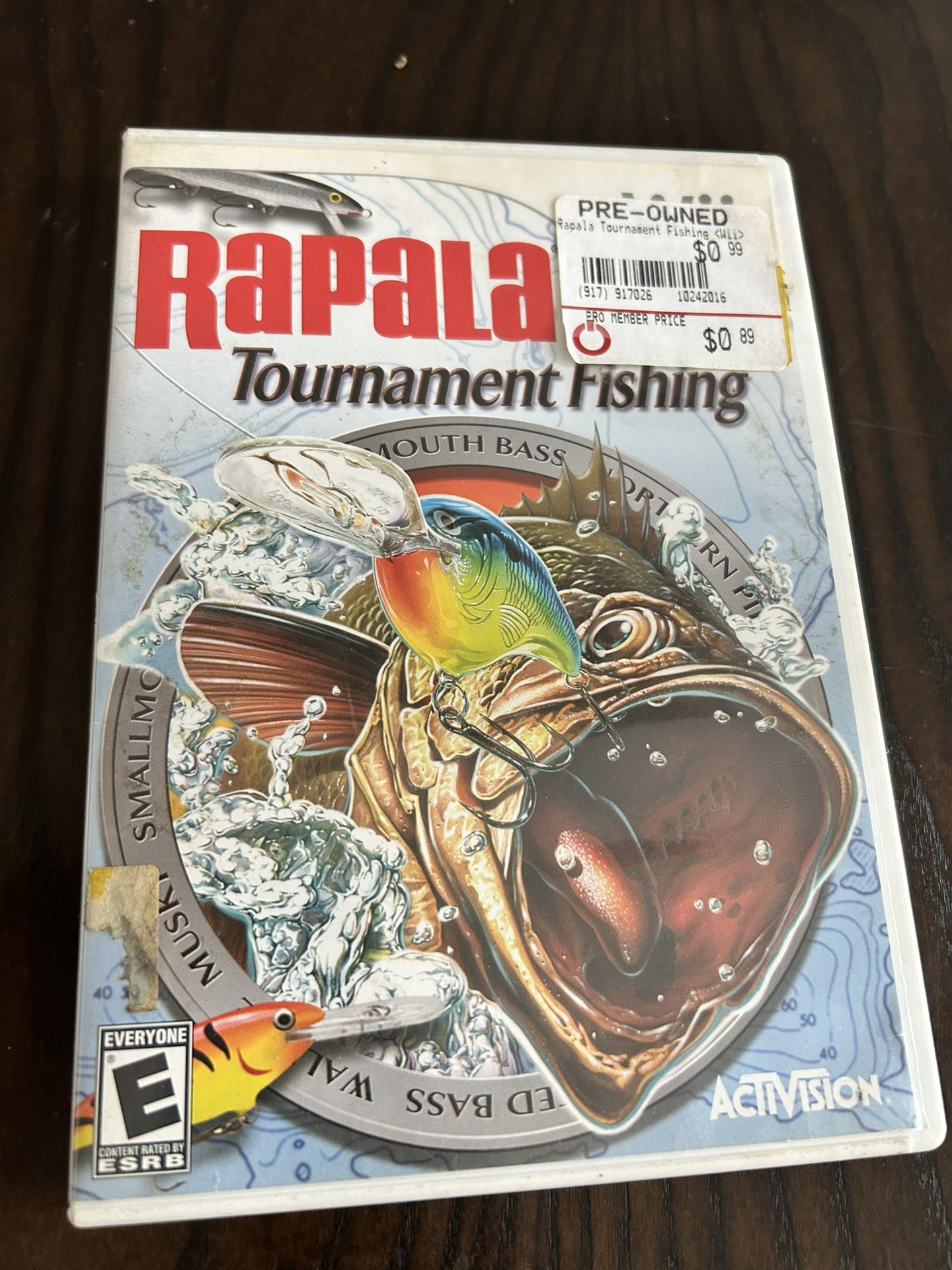 Rapala Tournament Fishing (Nintendo Wii, 2006) 
