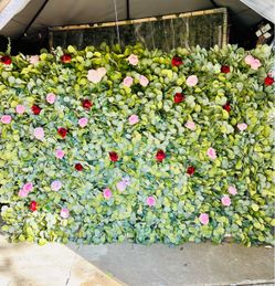 Floral wall 7X7