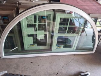 Tengo esta ventana de arco medida es nueva
