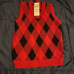 Boys Size 24M Sweater Vest