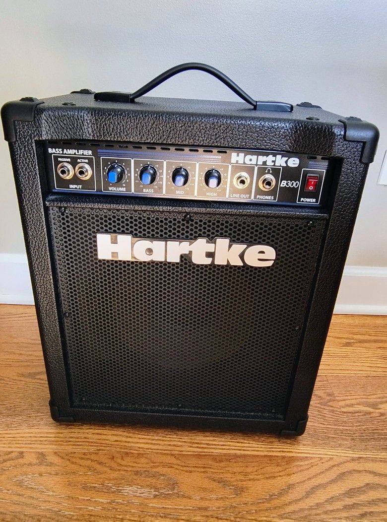 Hartke B300 Bass Combo Amp with Hosa Technology Cable