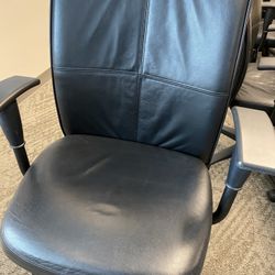 Turnstone Leather office chairs. (multiple available). 