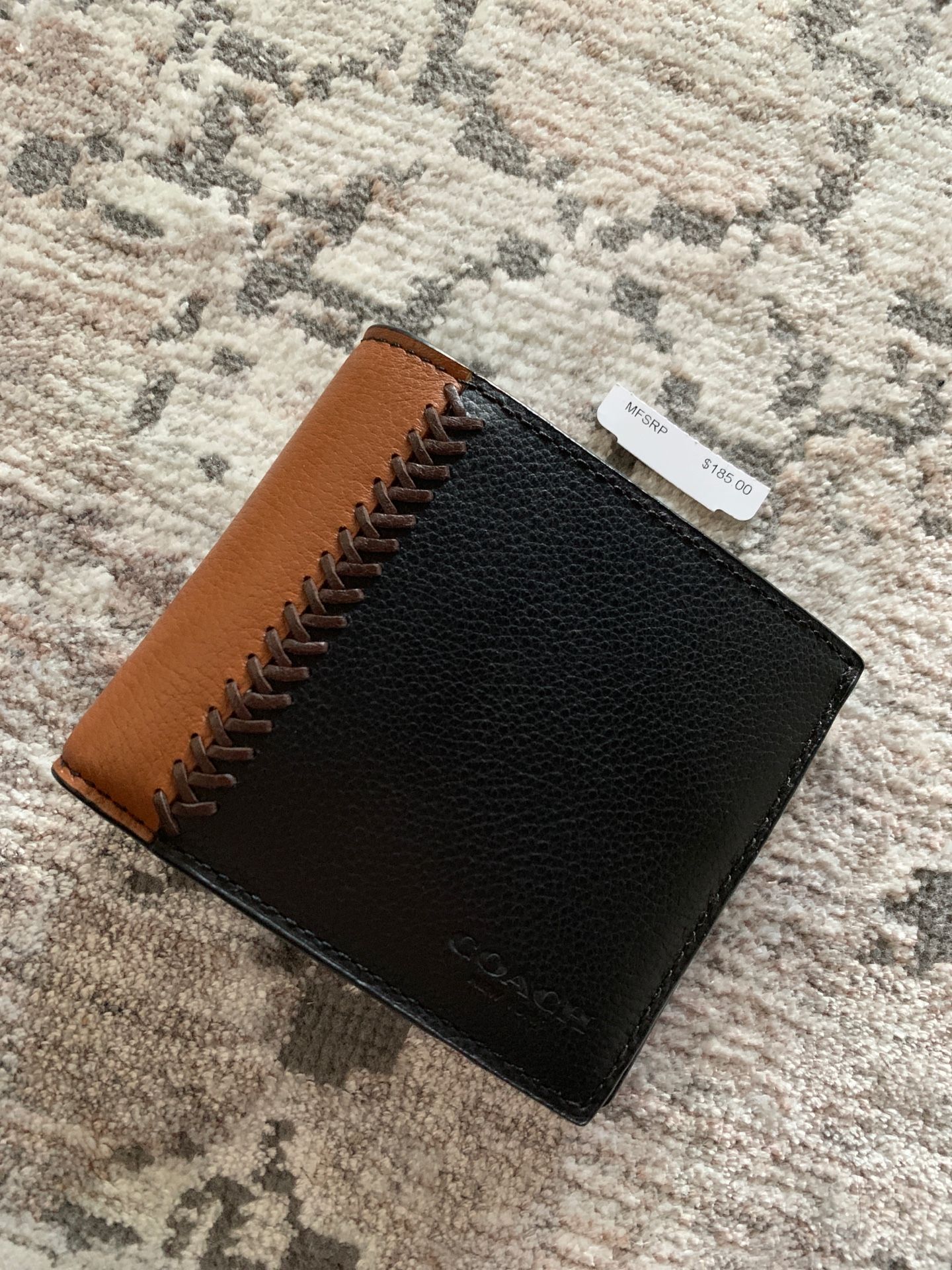 Men’s Coach Brand Leather Wallet