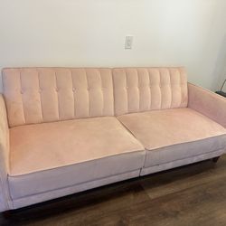 Pink Couch/Futon For Free